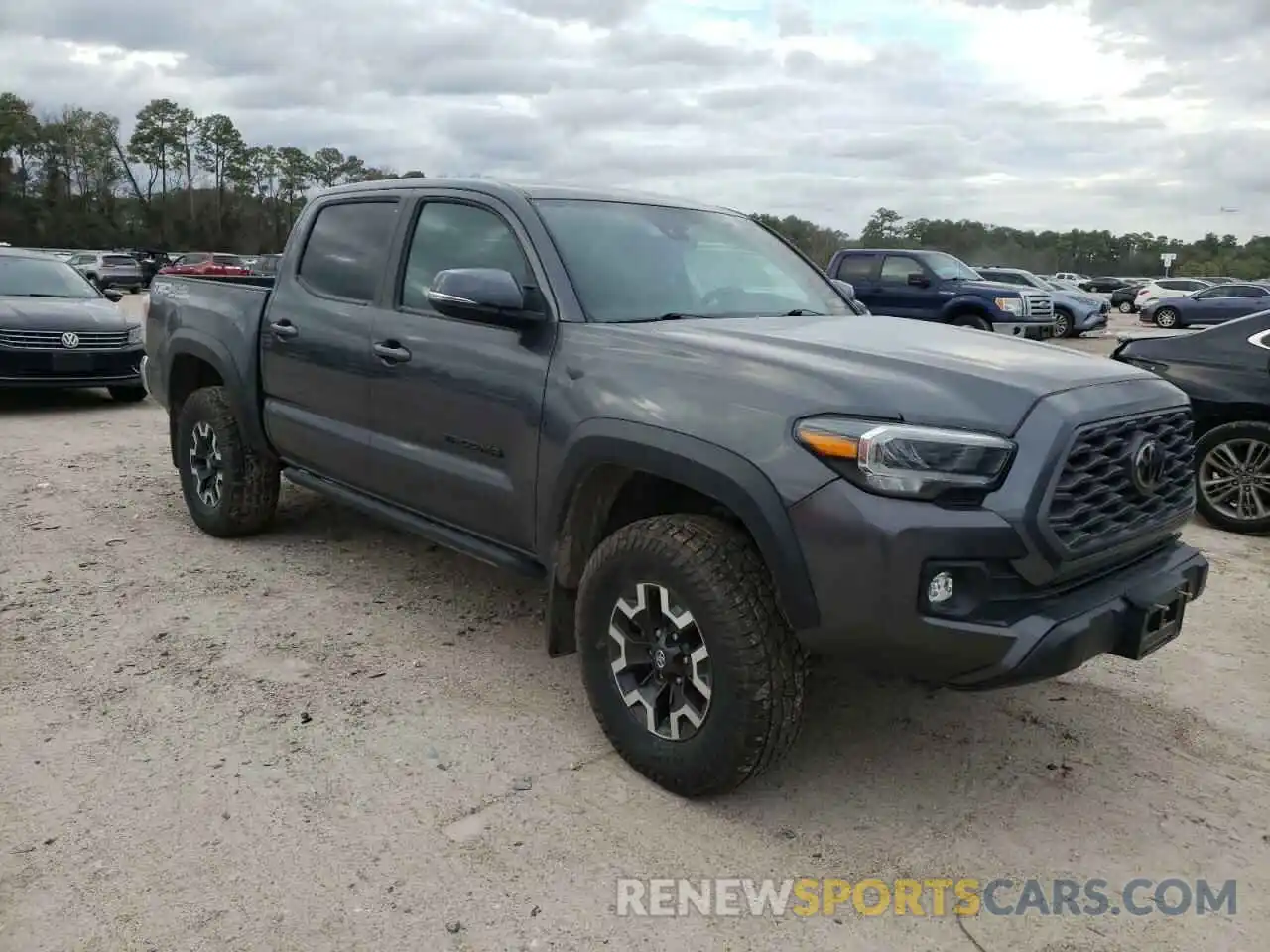 4 Photograph of a damaged car 3TMCZ5AN3MM441215 TOYOTA TACOMA 2021