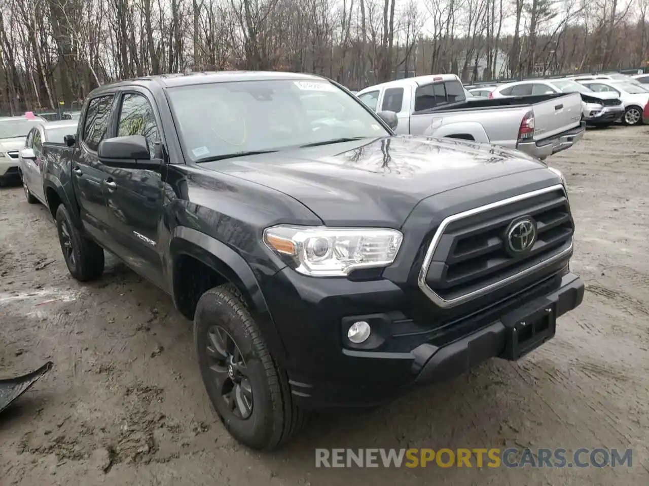 1 Photograph of a damaged car 3TMCZ5AN3MM446057 TOYOTA TACOMA 2021