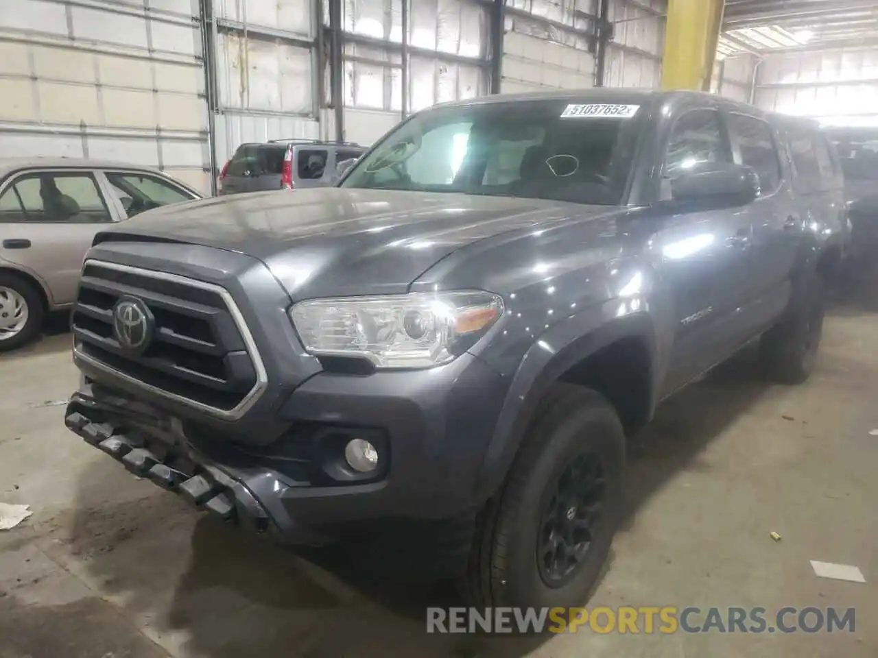 2 Photograph of a damaged car 3TMCZ5AN3MM449136 TOYOTA TACOMA 2021