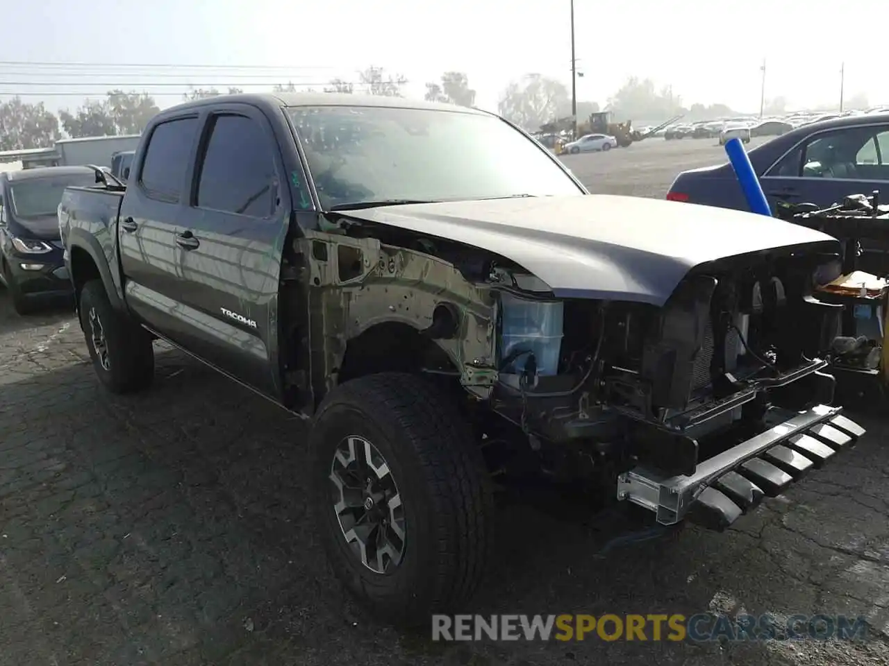 1 Photograph of a damaged car 3TMCZ5AN3MM450755 TOYOTA TACOMA 2021