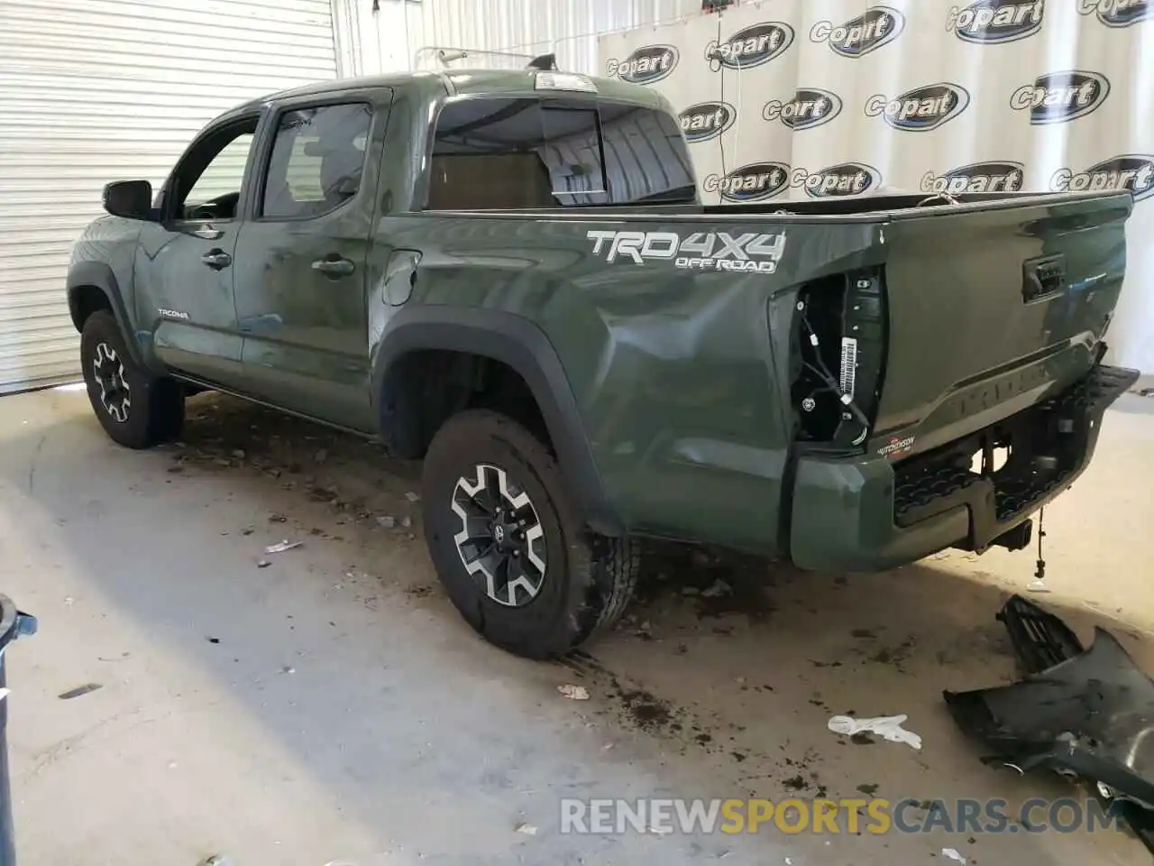 3 Photograph of a damaged car 3TMCZ5AN3MM451890 TOYOTA TACOMA 2021