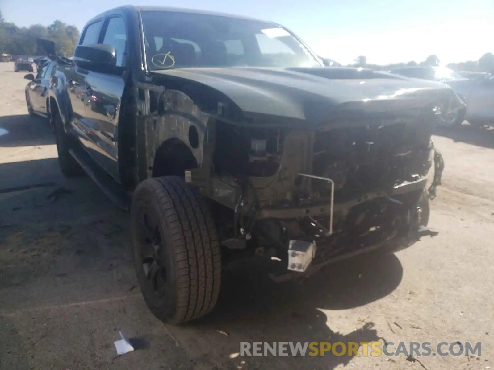 9 Photograph of a damaged car 3TMCZ5AN4MM371918 TOYOTA TACOMA 2021