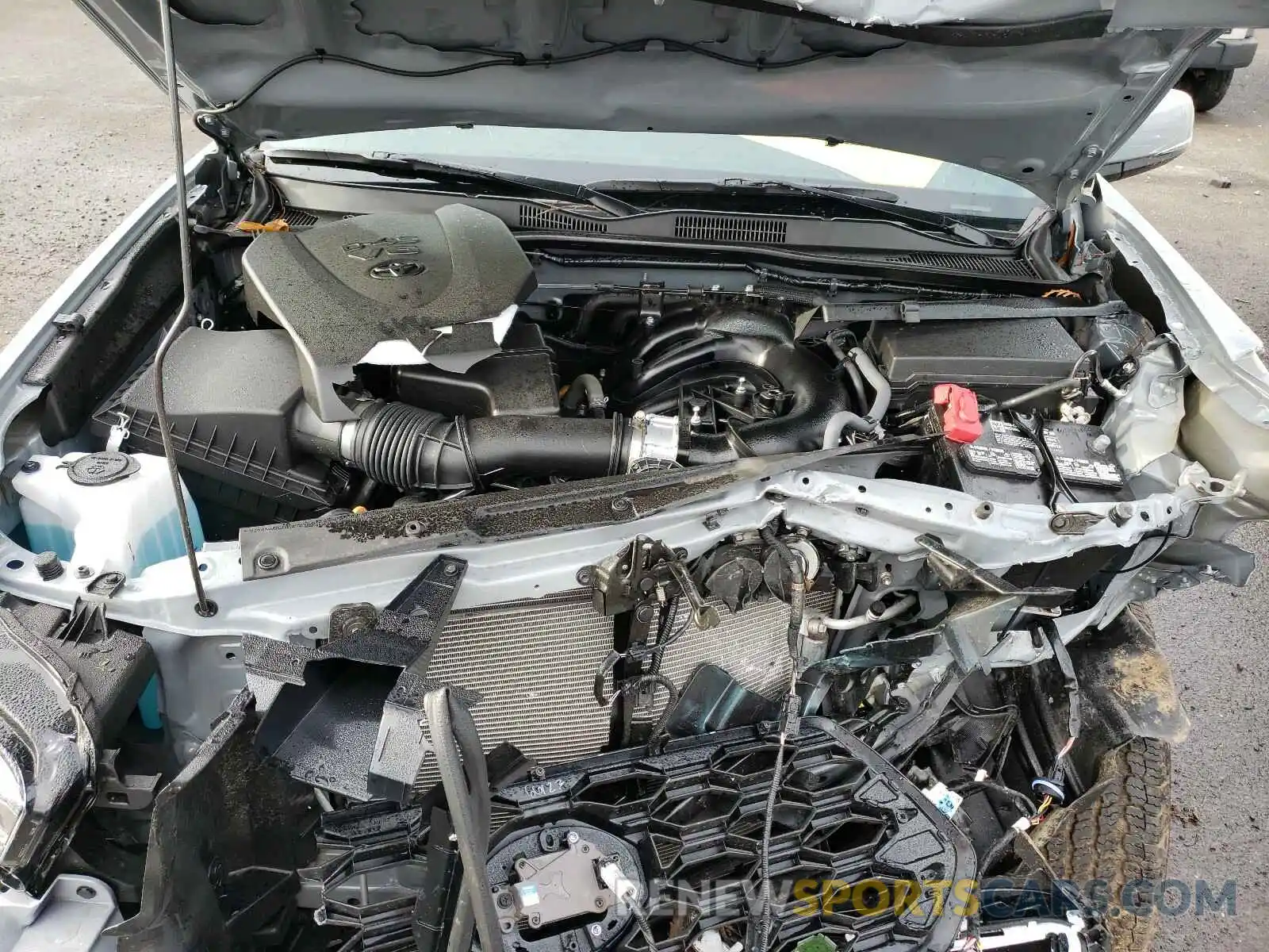 7 Photograph of a damaged car 3TMCZ5AN4MM375824 TOYOTA TACOMA 2021