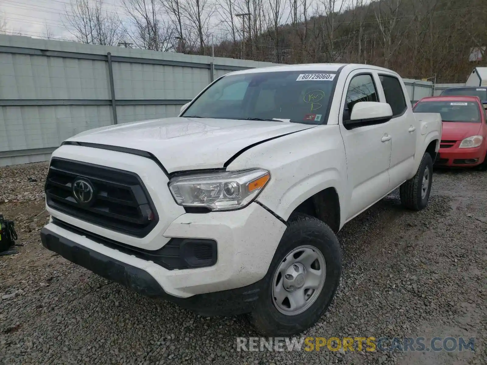 2 Photograph of a damaged car 3TMCZ5AN4MM378691 TOYOTA TACOMA 2021