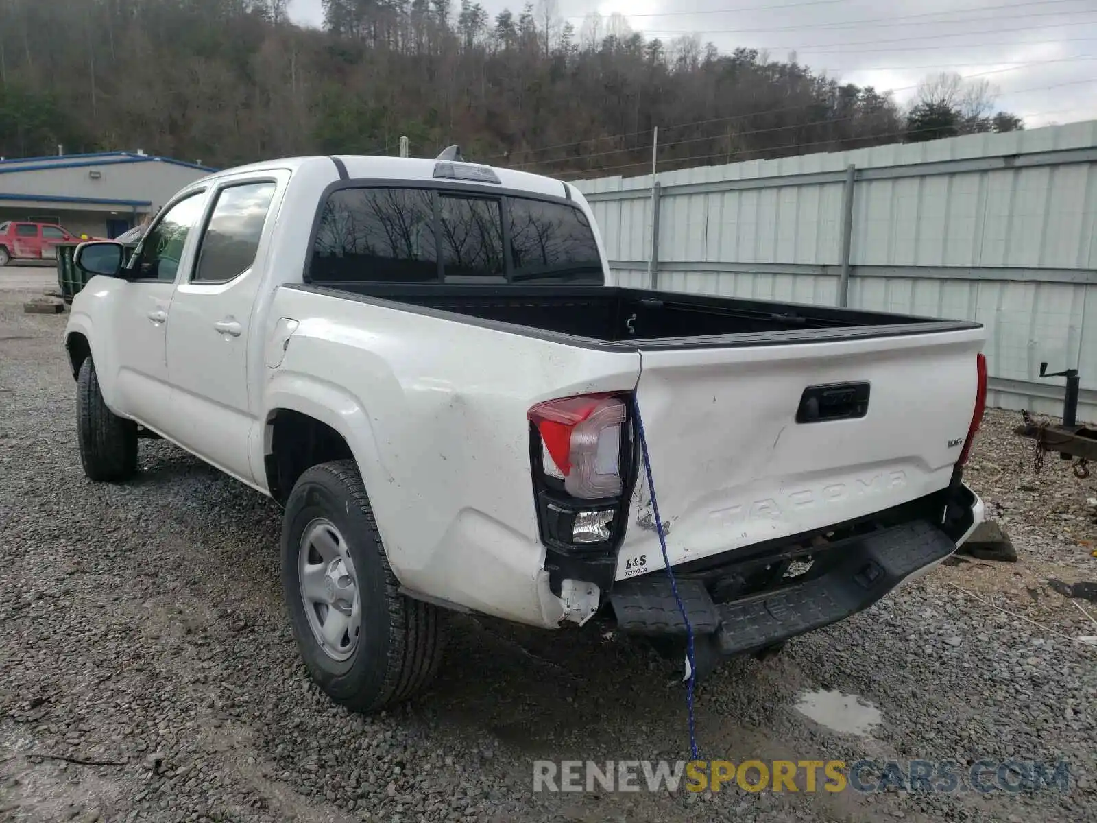 3 Photograph of a damaged car 3TMCZ5AN4MM378691 TOYOTA TACOMA 2021