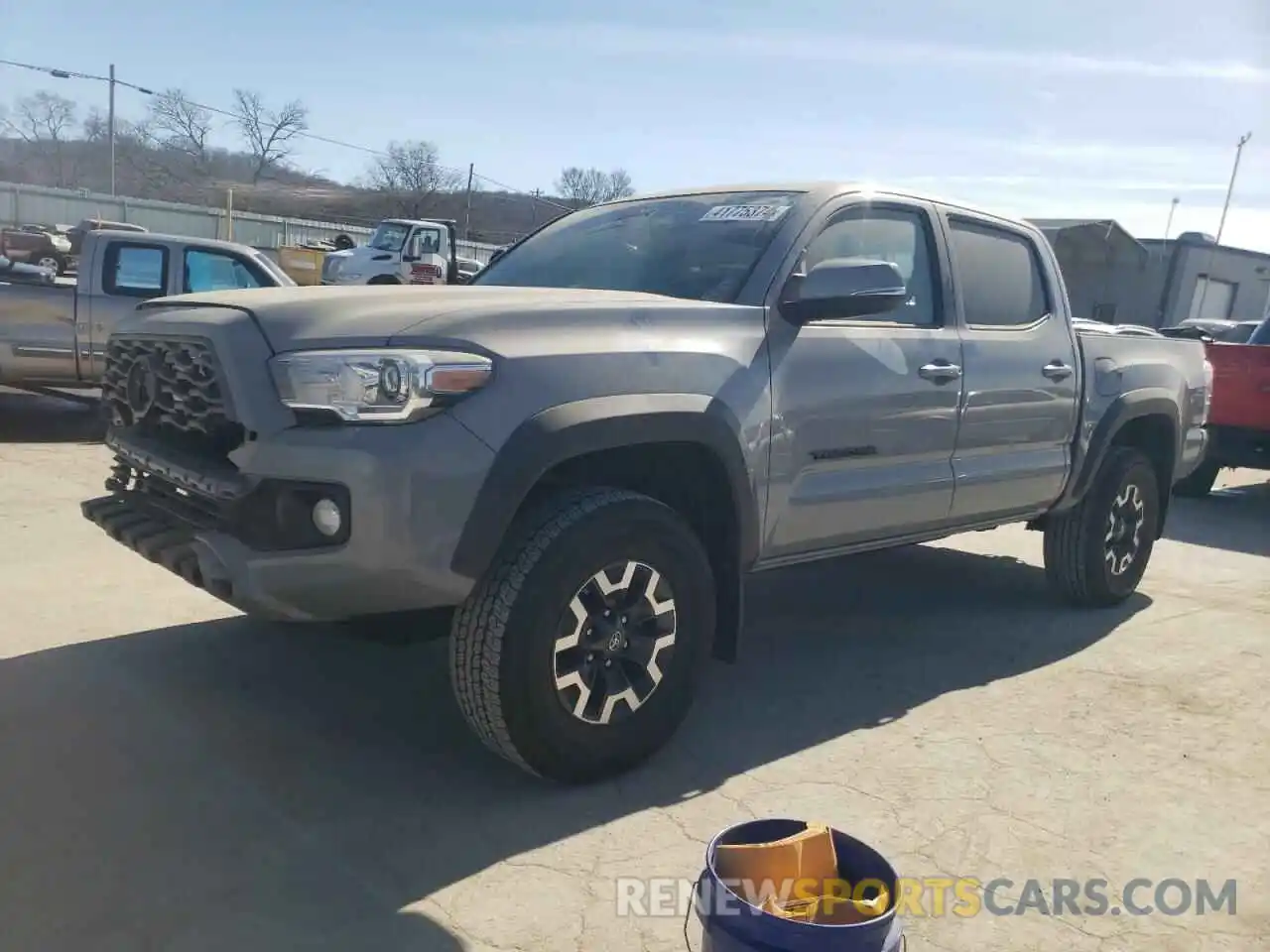 1 Photograph of a damaged car 3TMCZ5AN4MM379629 TOYOTA TACOMA 2021