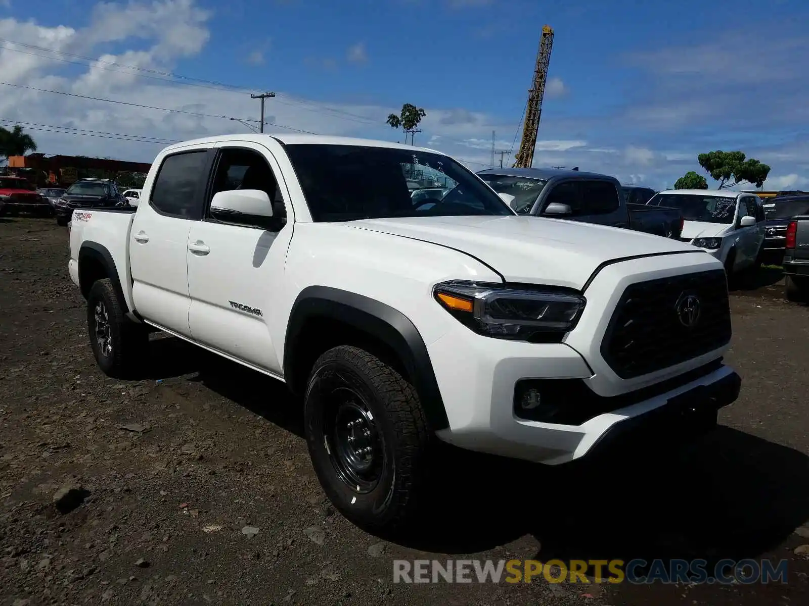 1 Photograph of a damaged car 3TMCZ5AN4MM381302 TOYOTA TACOMA 2021