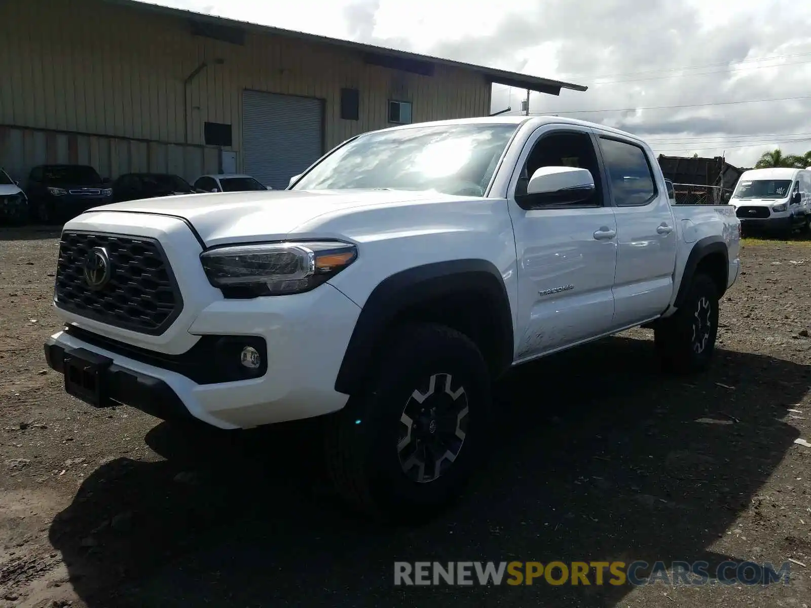 2 Photograph of a damaged car 3TMCZ5AN4MM381302 TOYOTA TACOMA 2021