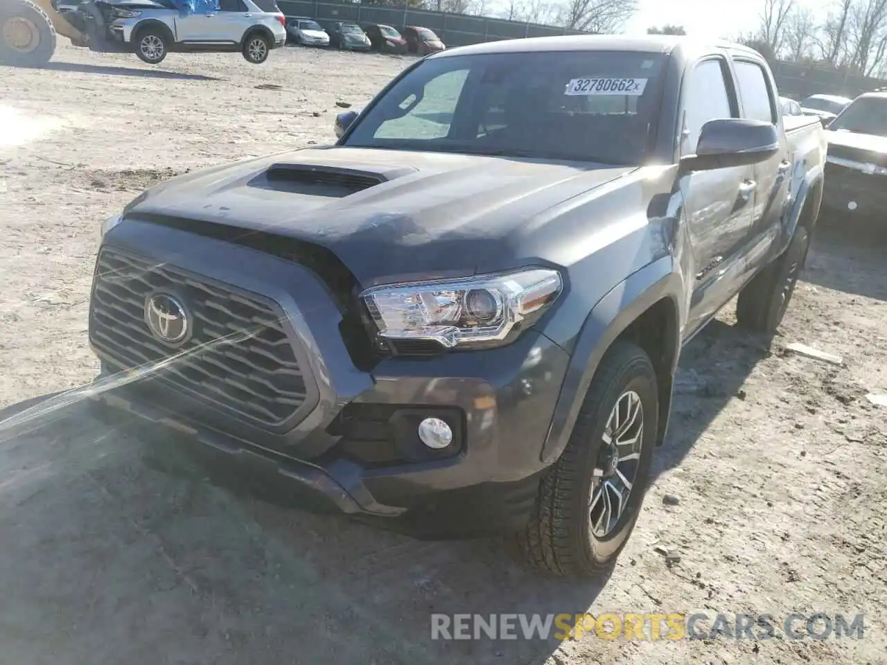 2 Photograph of a damaged car 3TMCZ5AN4MM384457 TOYOTA TACOMA 2021