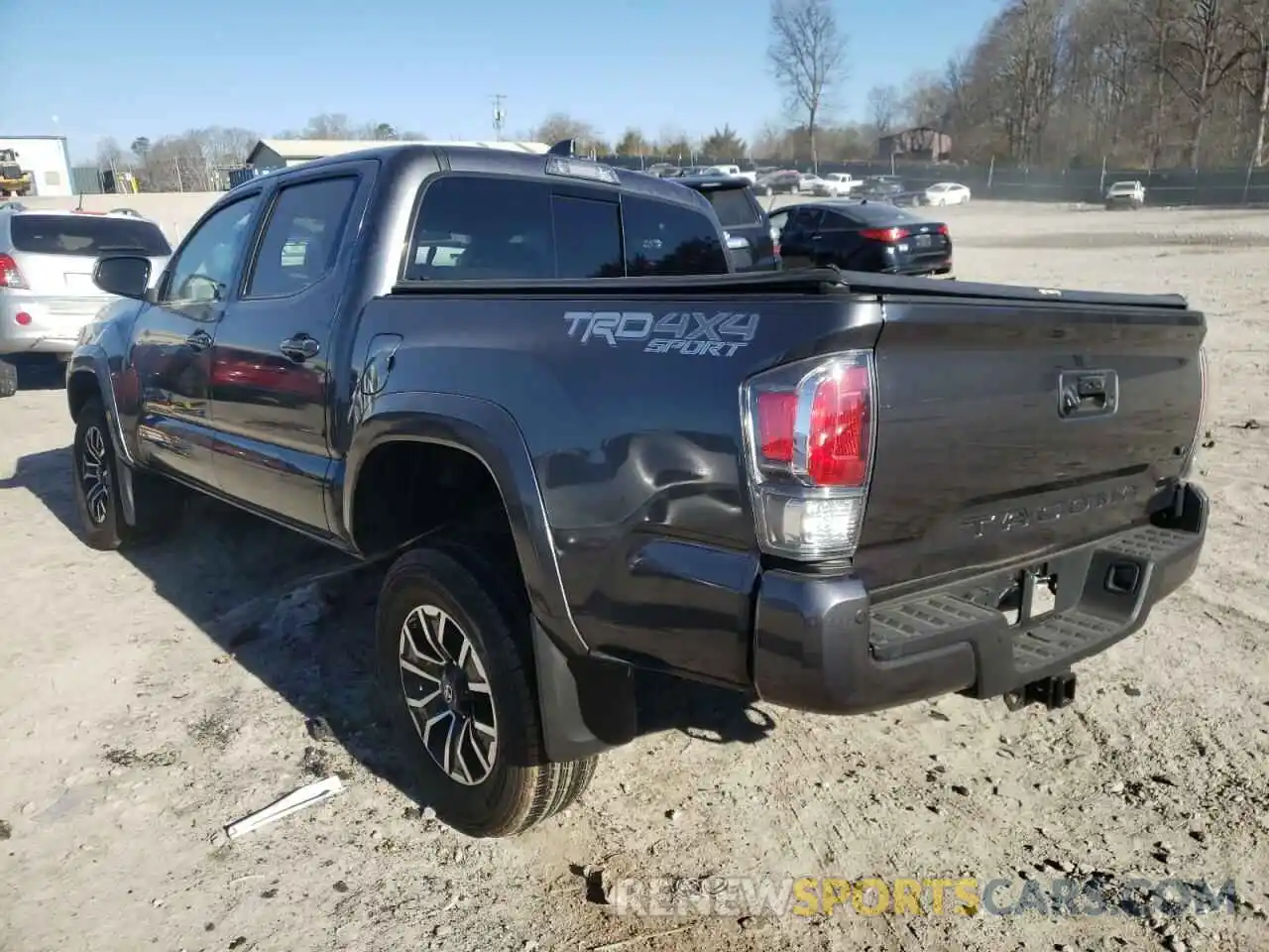 3 Photograph of a damaged car 3TMCZ5AN4MM384457 TOYOTA TACOMA 2021