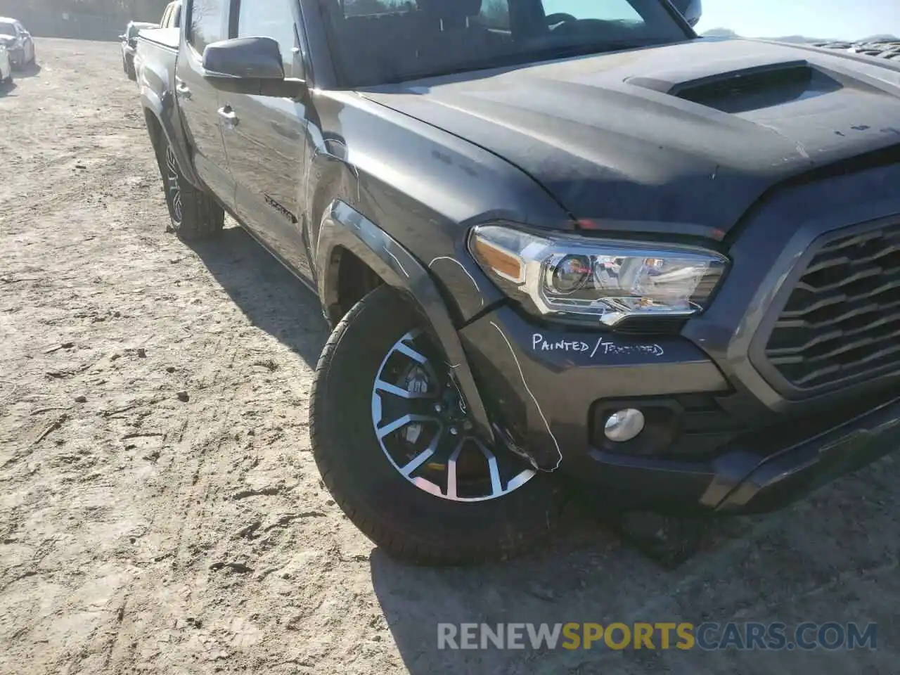 9 Фотография поврежденного автомобиля 3TMCZ5AN4MM384457 TOYOTA TACOMA 2021