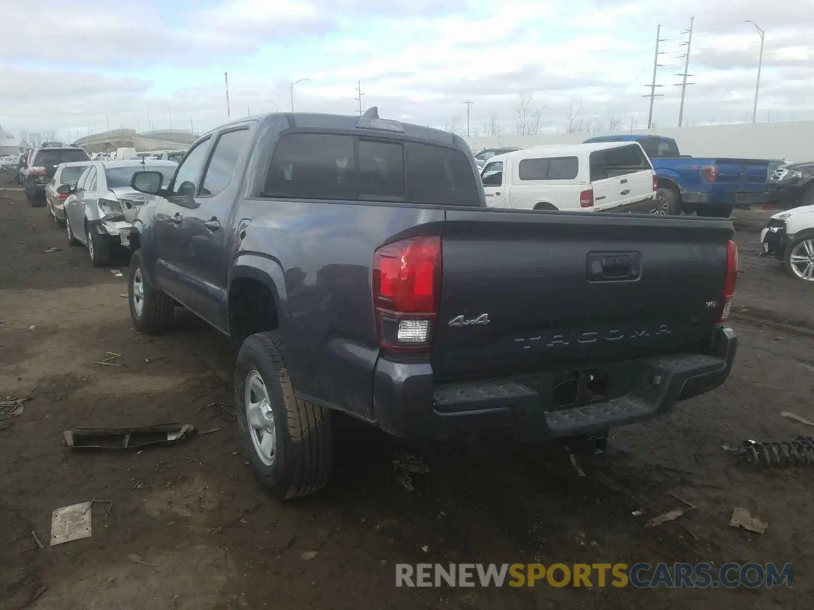 3 Photograph of a damaged car 3TMCZ5AN4MM385060 TOYOTA TACOMA 2021