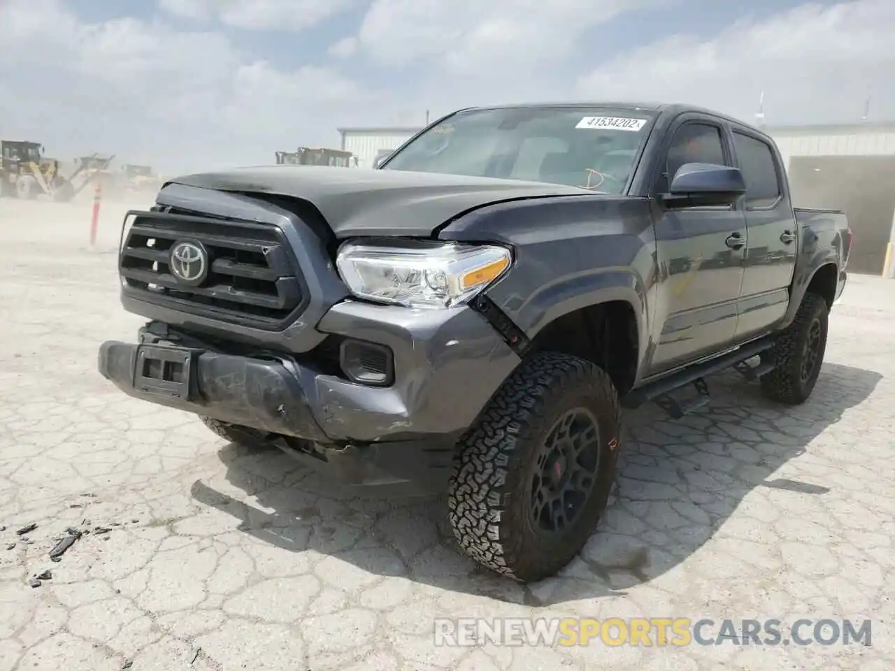 2 Photograph of a damaged car 3TMCZ5AN4MM386001 TOYOTA TACOMA 2021