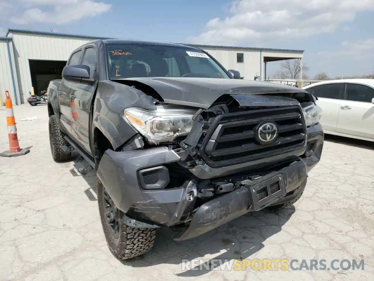 9 Photograph of a damaged car 3TMCZ5AN4MM386001 TOYOTA TACOMA 2021