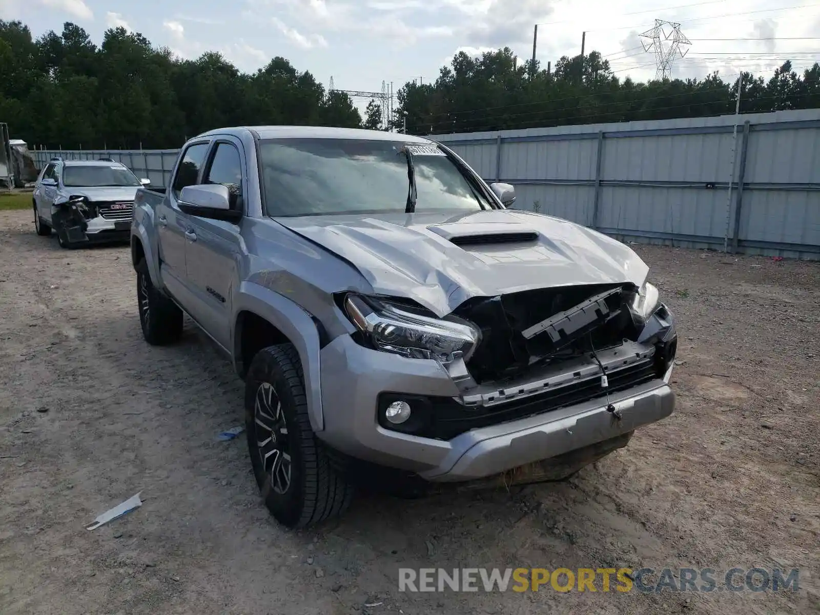 1 Photograph of a damaged car 3TMCZ5AN4MM386919 TOYOTA TACOMA 2021