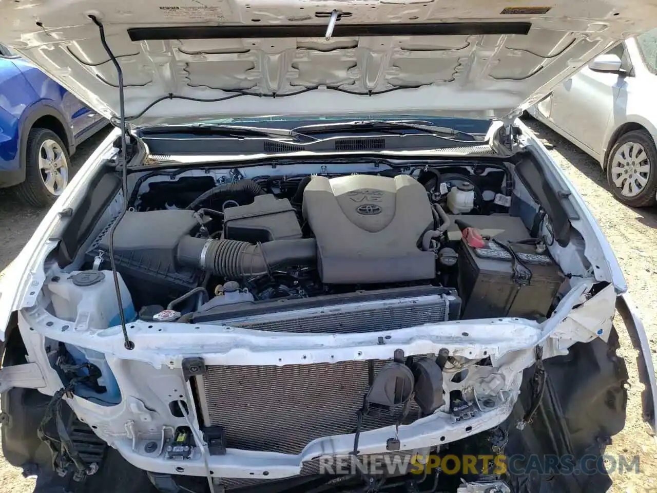 7 Photograph of a damaged car 3TMCZ5AN4MM387696 TOYOTA TACOMA 2021