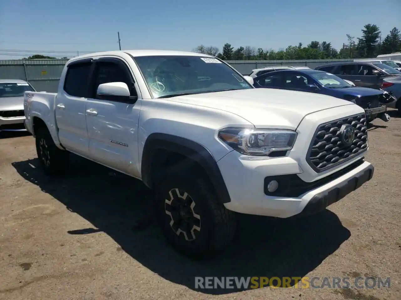 1 Photograph of a damaged car 3TMCZ5AN4MM395006 TOYOTA TACOMA 2021