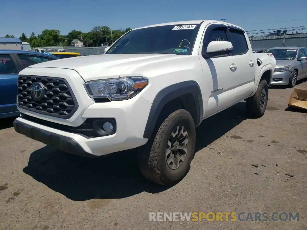 2 Photograph of a damaged car 3TMCZ5AN4MM395006 TOYOTA TACOMA 2021