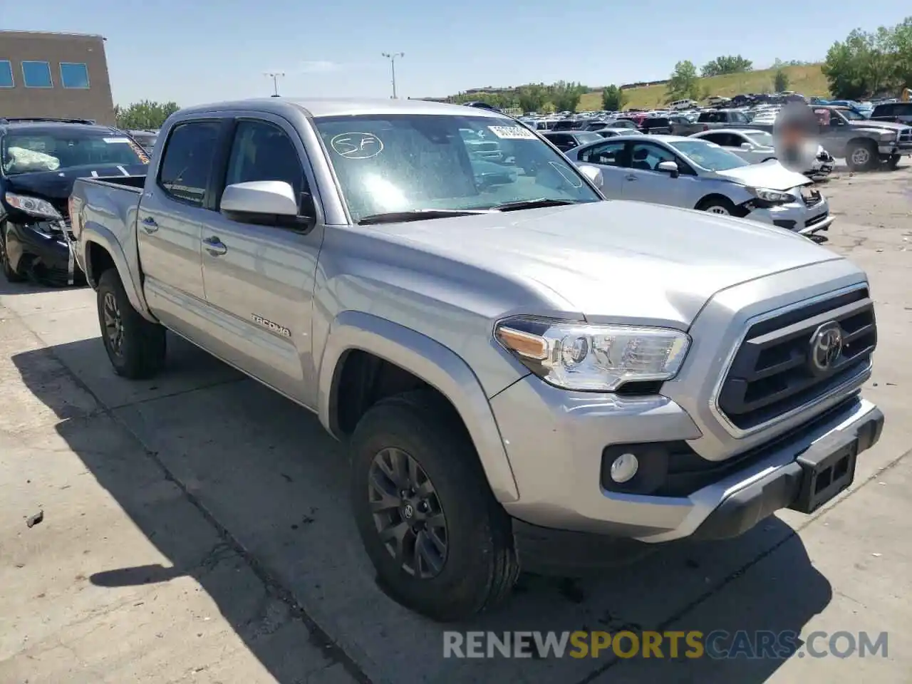 1 Photograph of a damaged car 3TMCZ5AN4MM399573 TOYOTA TACOMA 2021