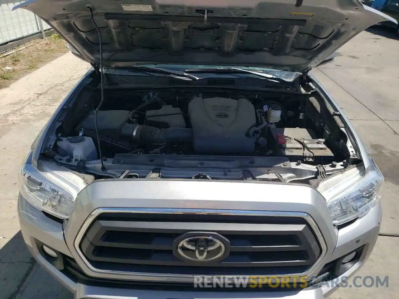 7 Photograph of a damaged car 3TMCZ5AN4MM399573 TOYOTA TACOMA 2021