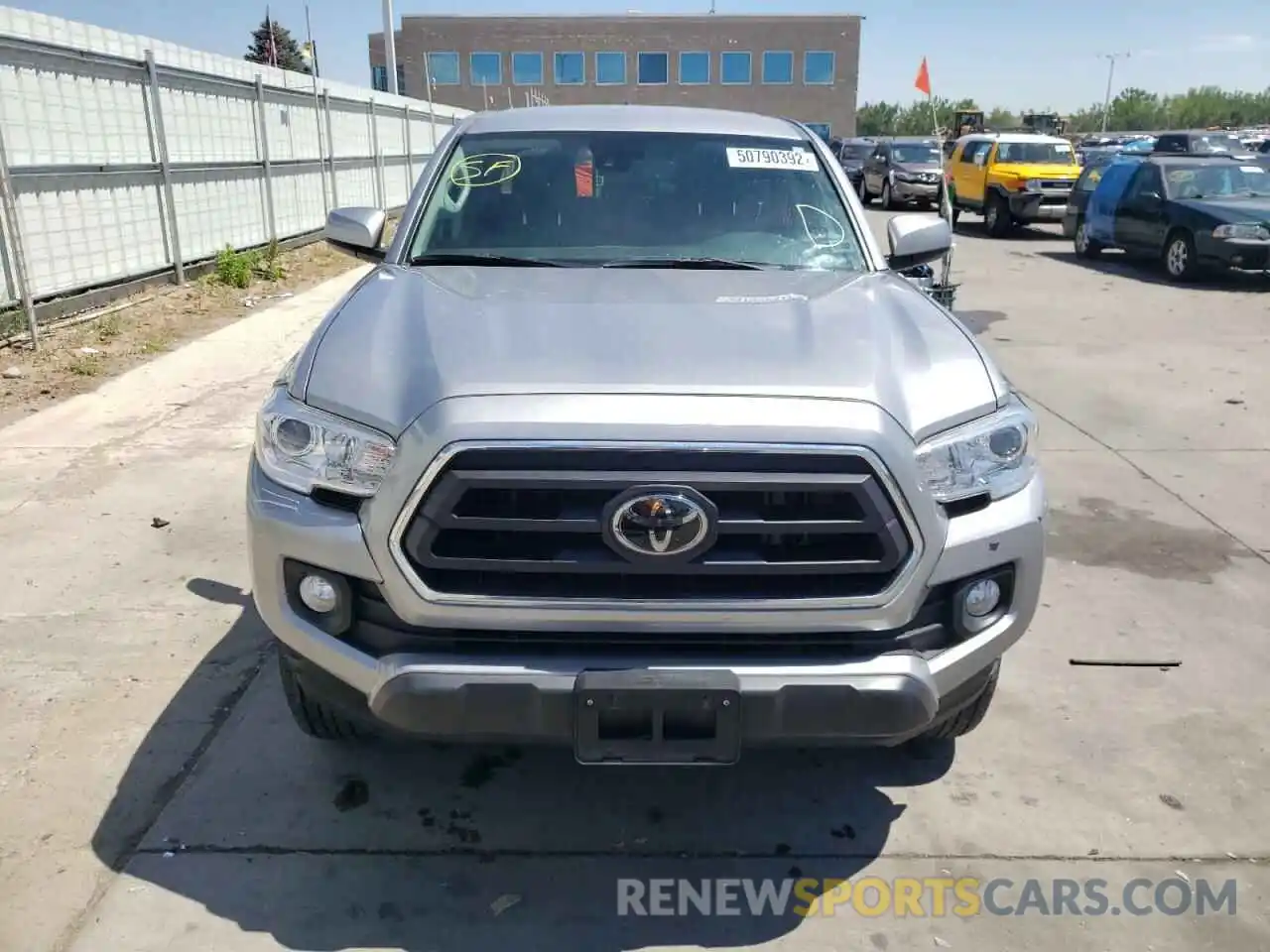 9 Photograph of a damaged car 3TMCZ5AN4MM399573 TOYOTA TACOMA 2021