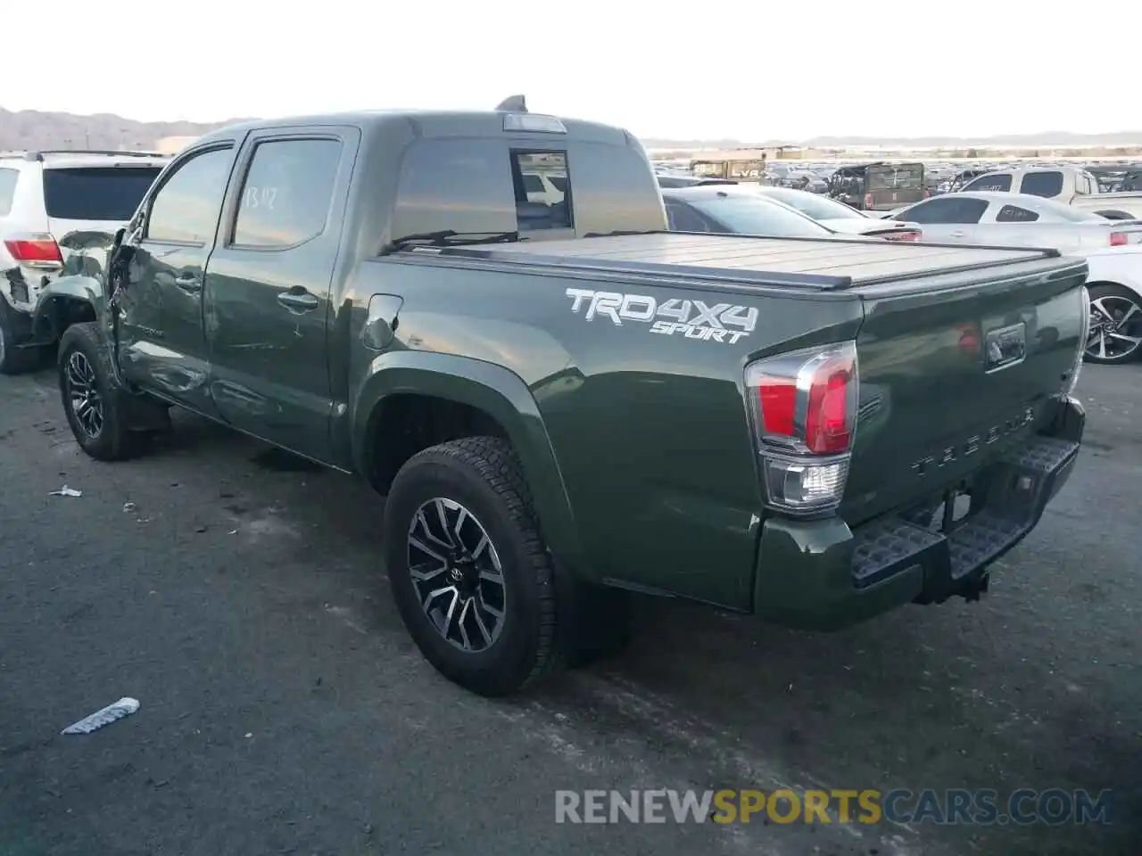 3 Photograph of a damaged car 3TMCZ5AN4MM407414 TOYOTA TACOMA 2021