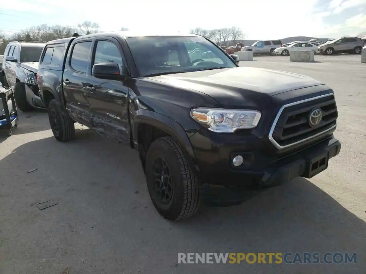 1 Photograph of a damaged car 3TMCZ5AN4MM407784 TOYOTA TACOMA 2021