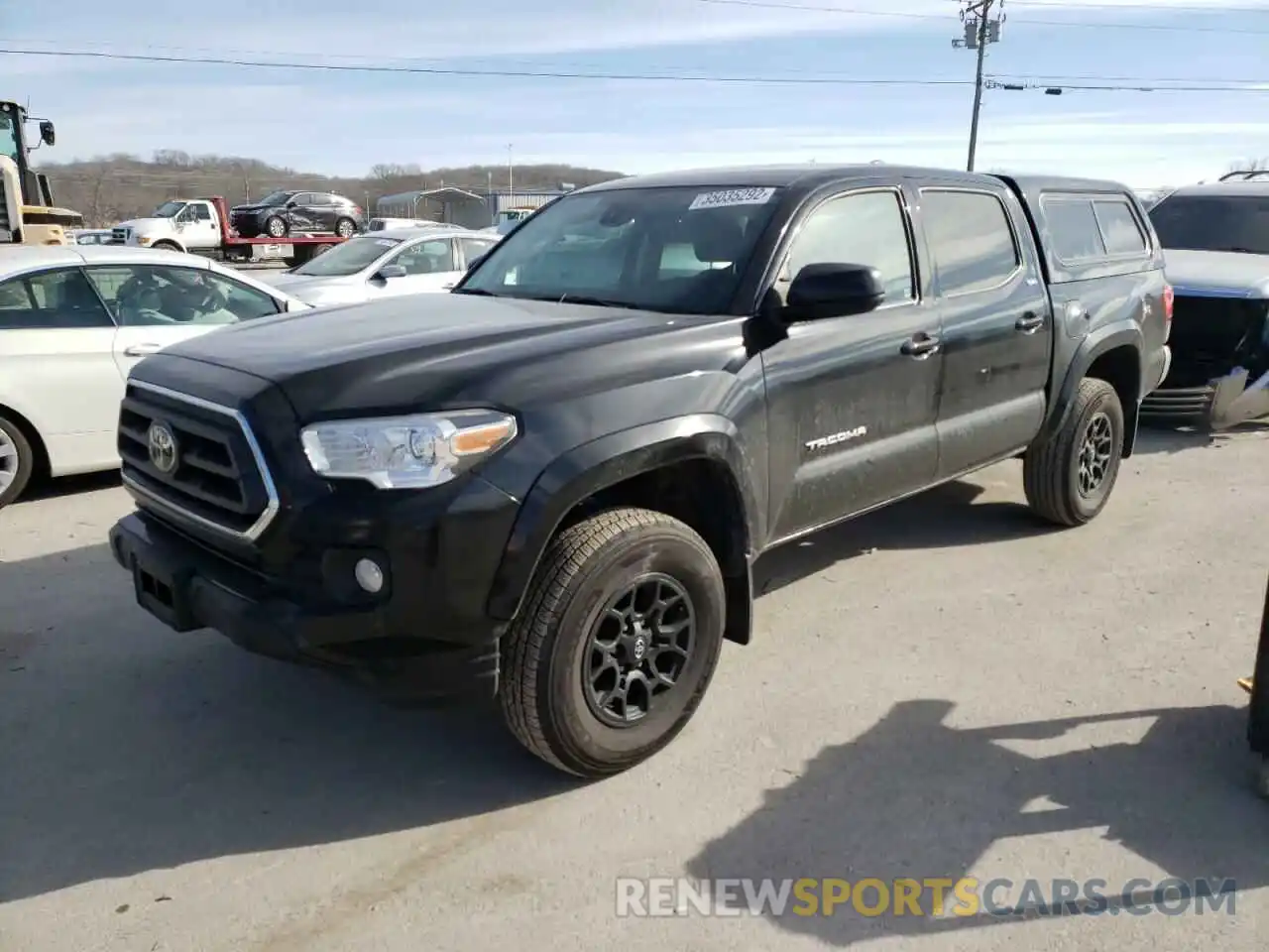 2 Photograph of a damaged car 3TMCZ5AN4MM407784 TOYOTA TACOMA 2021