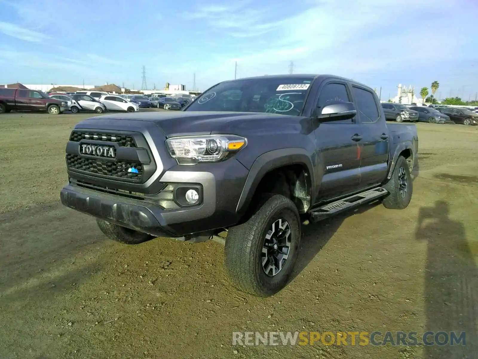 2 Photograph of a damaged car 3TMCZ5AN4MM410166 TOYOTA TACOMA 2021