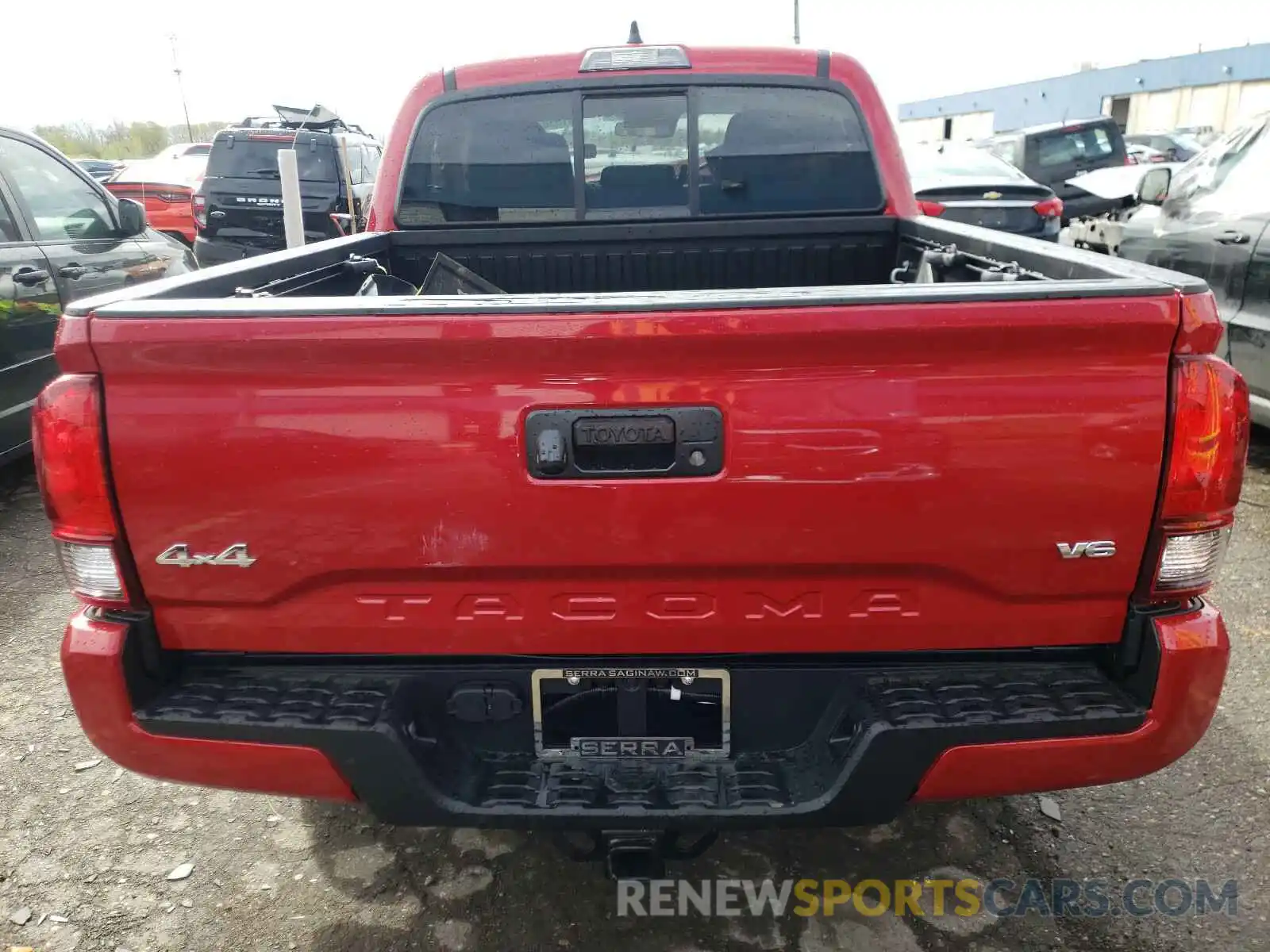 6 Photograph of a damaged car 3TMCZ5AN4MM411866 TOYOTA TACOMA 2021