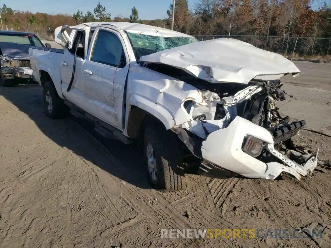 1 Photograph of a damaged car 3TMCZ5AN4MM414640 TOYOTA TACOMA 2021