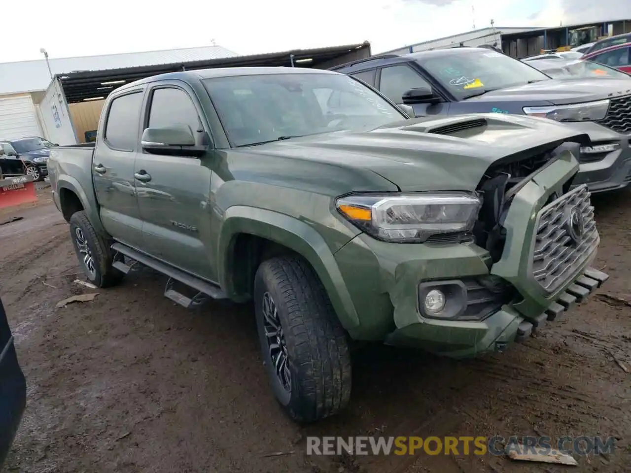 4 Фотография поврежденного автомобиля 3TMCZ5AN4MM418431 TOYOTA TACOMA 2021