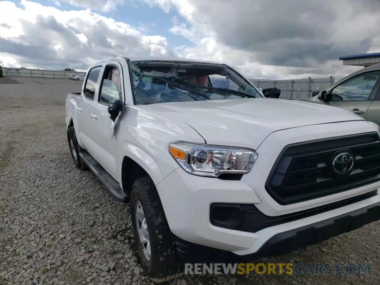 1 Photograph of a damaged car 3TMCZ5AN4MM418882 TOYOTA TACOMA 2021