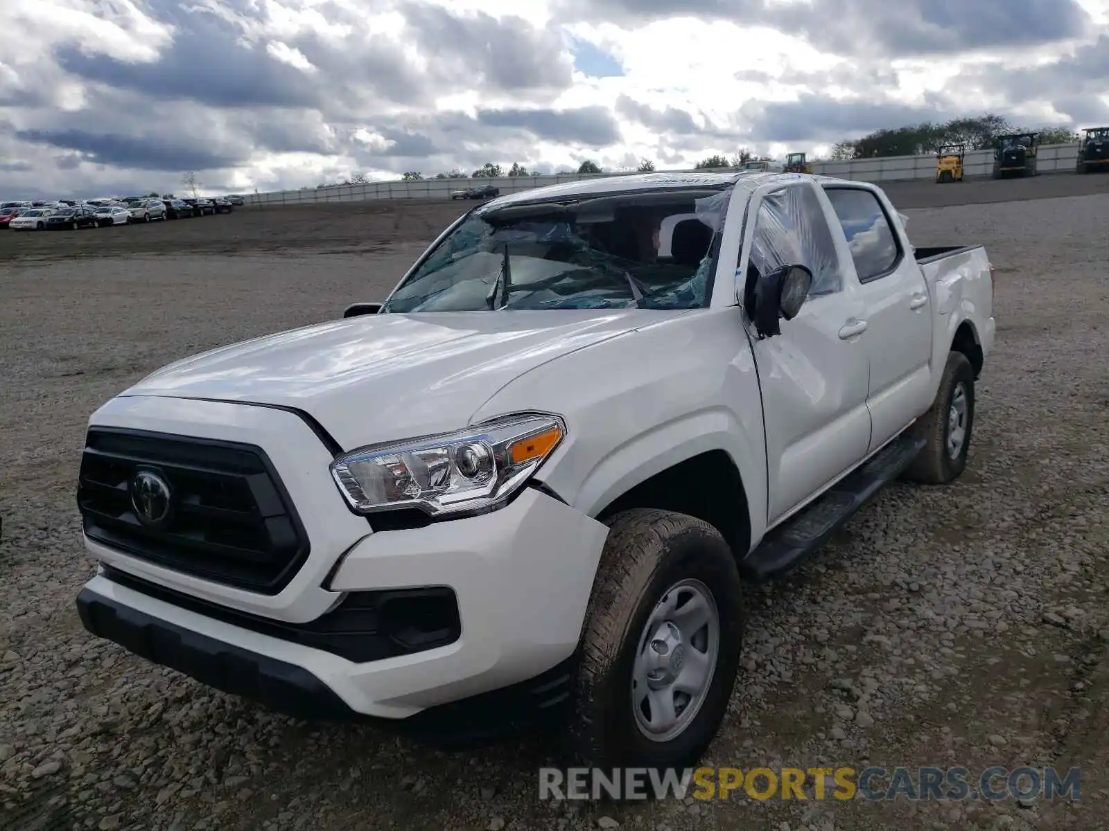 2 Photograph of a damaged car 3TMCZ5AN4MM418882 TOYOTA TACOMA 2021