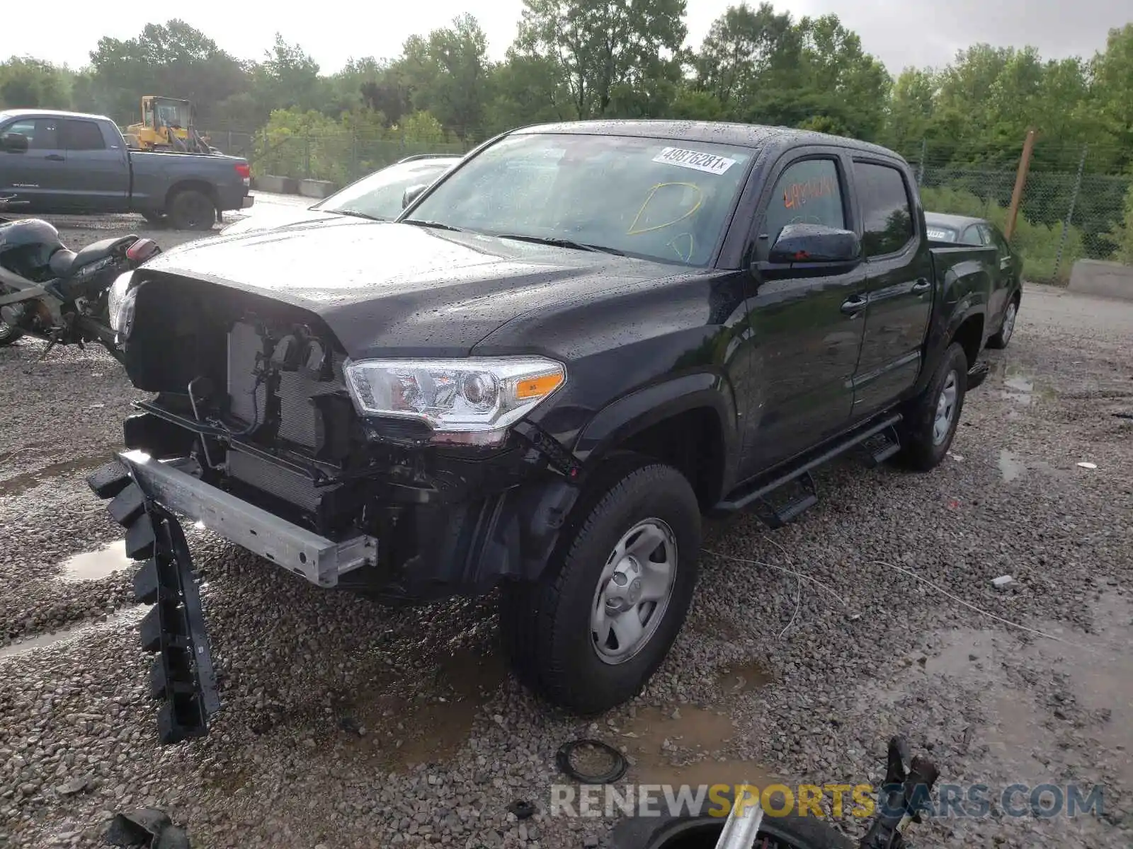 2 Photograph of a damaged car 3TMCZ5AN4MM420504 TOYOTA TACOMA 2021