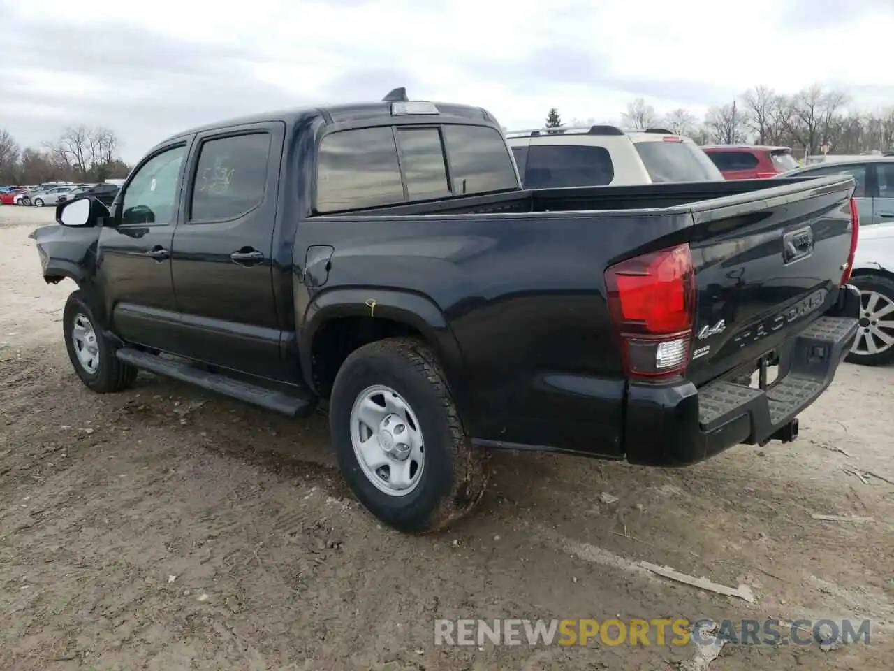 3 Photograph of a damaged car 3TMCZ5AN4MM423581 TOYOTA TACOMA 2021