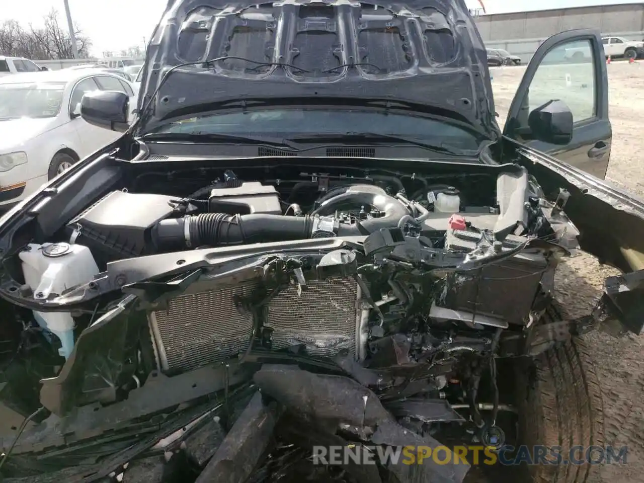 7 Photograph of a damaged car 3TMCZ5AN4MM423581 TOYOTA TACOMA 2021