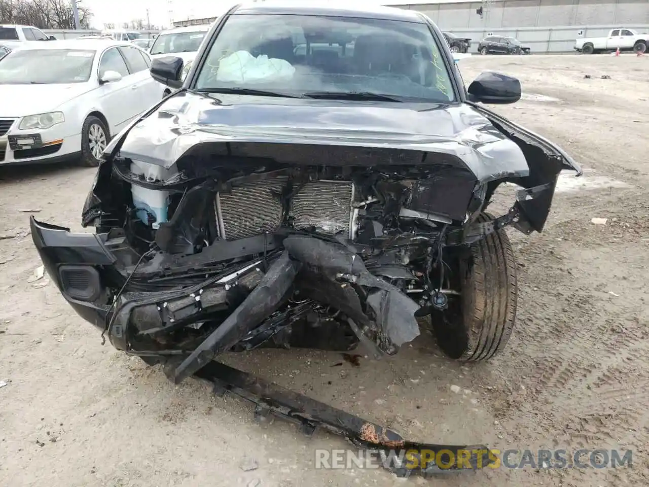 9 Photograph of a damaged car 3TMCZ5AN4MM423581 TOYOTA TACOMA 2021