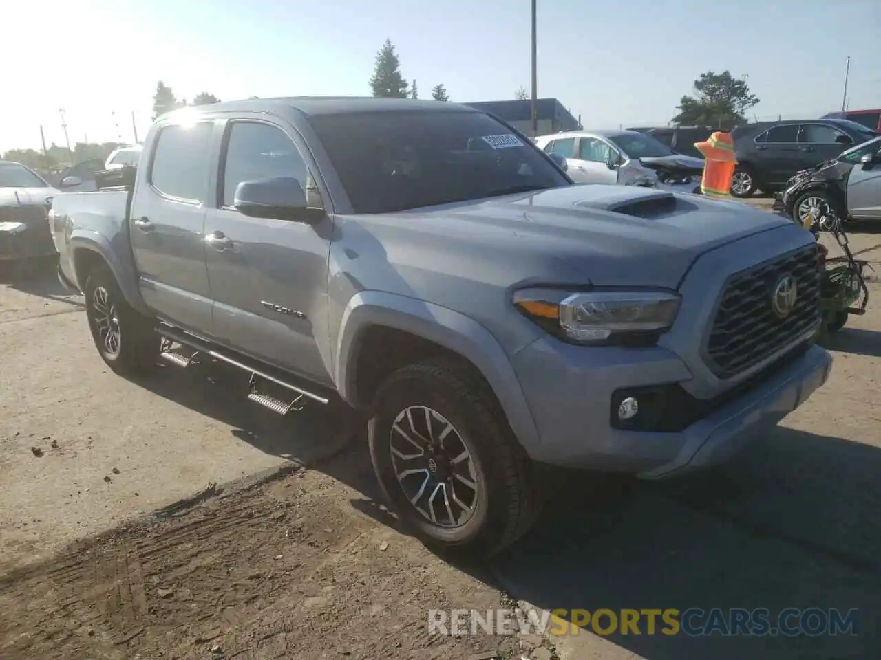 1 Photograph of a damaged car 3TMCZ5AN4MM425122 TOYOTA TACOMA 2021