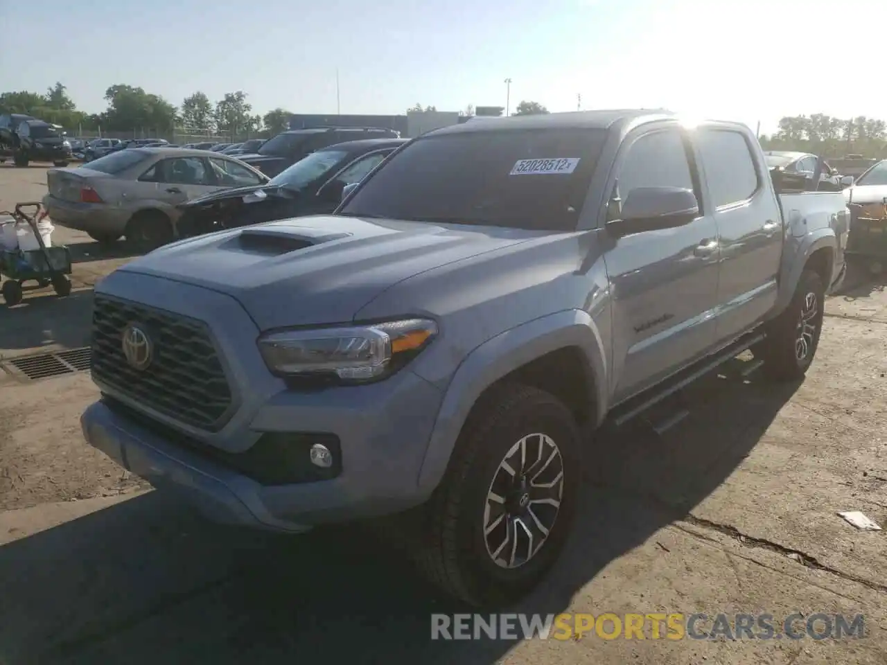 2 Photograph of a damaged car 3TMCZ5AN4MM425122 TOYOTA TACOMA 2021