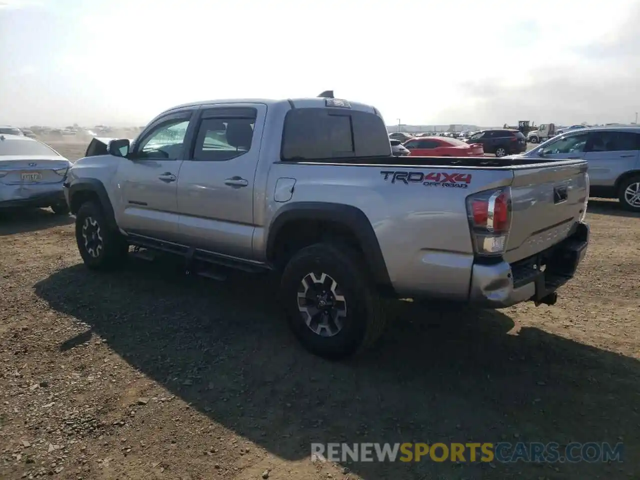 3 Photograph of a damaged car 3TMCZ5AN4MM426142 TOYOTA TACOMA 2021