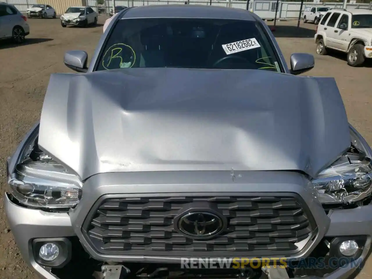 7 Photograph of a damaged car 3TMCZ5AN4MM426142 TOYOTA TACOMA 2021