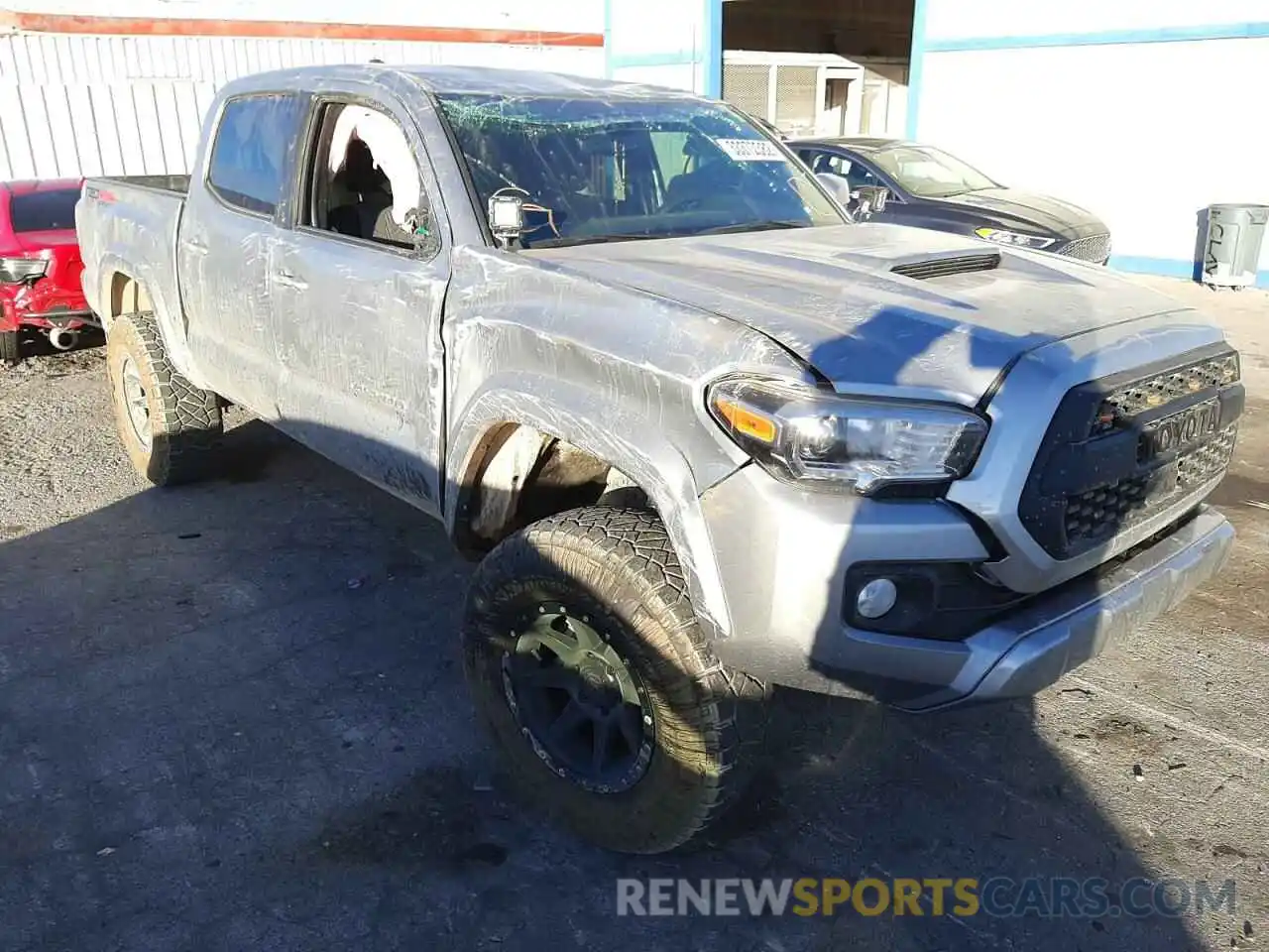 1 Photograph of a damaged car 3TMCZ5AN4MM427291 TOYOTA TACOMA 2021