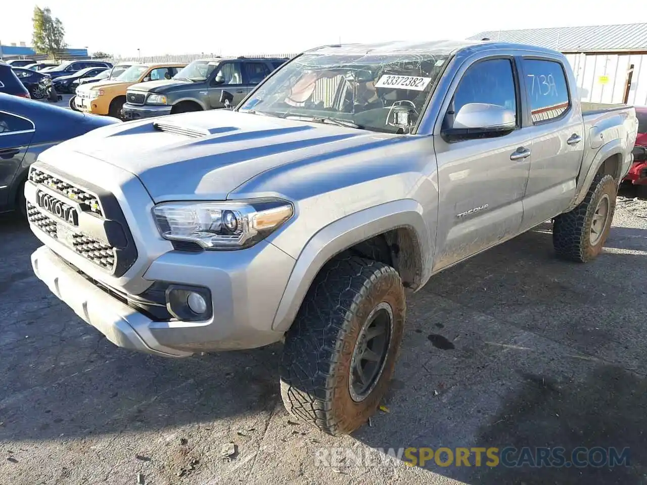 2 Photograph of a damaged car 3TMCZ5AN4MM427291 TOYOTA TACOMA 2021