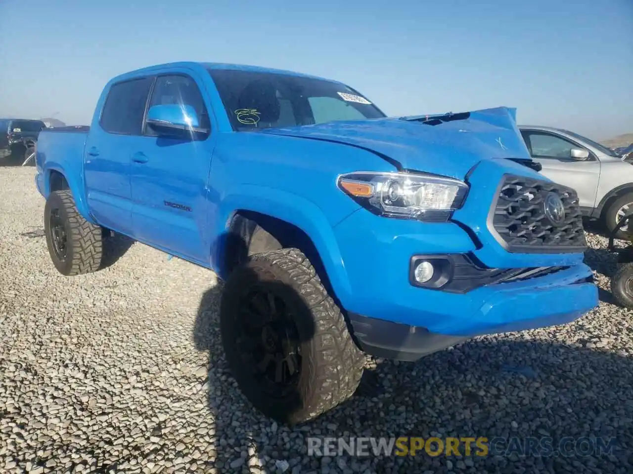 1 Photograph of a damaged car 3TMCZ5AN4MM429512 TOYOTA TACOMA 2021