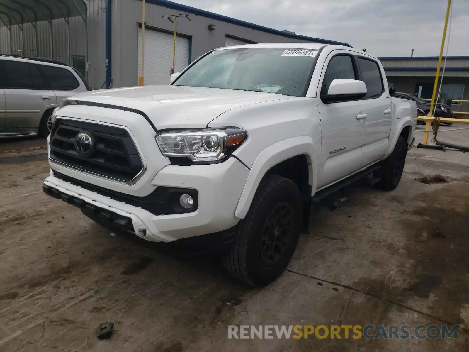 2 Photograph of a damaged car 3TMCZ5AN4MM430062 TOYOTA TACOMA 2021