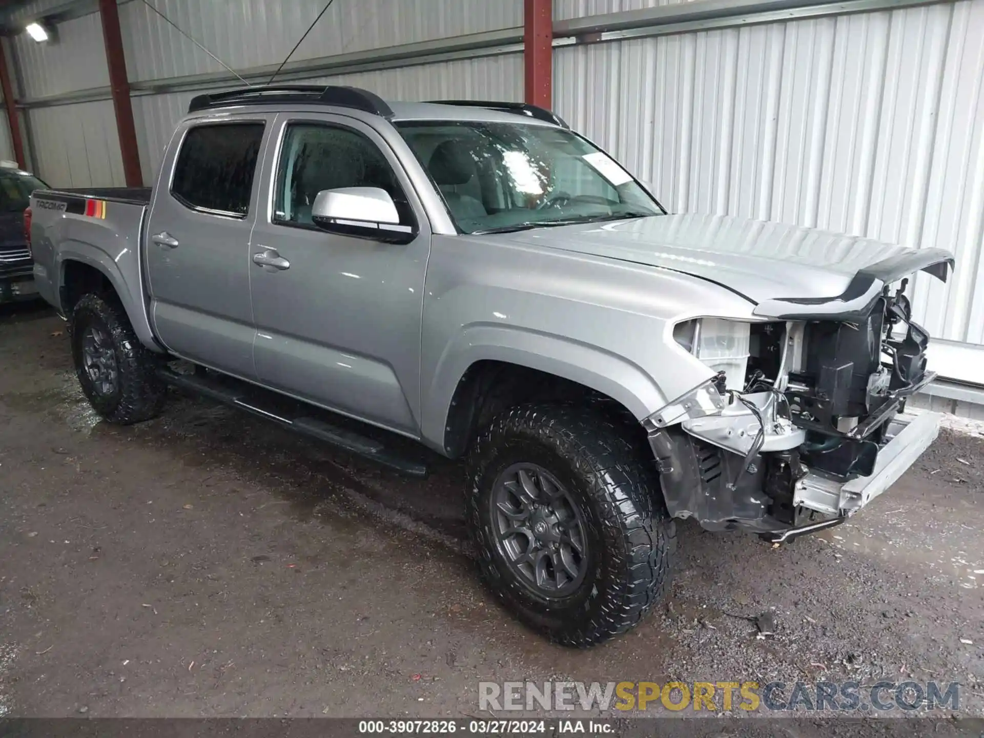 1 Photograph of a damaged car 3TMCZ5AN4MM439344 TOYOTA TACOMA 2021