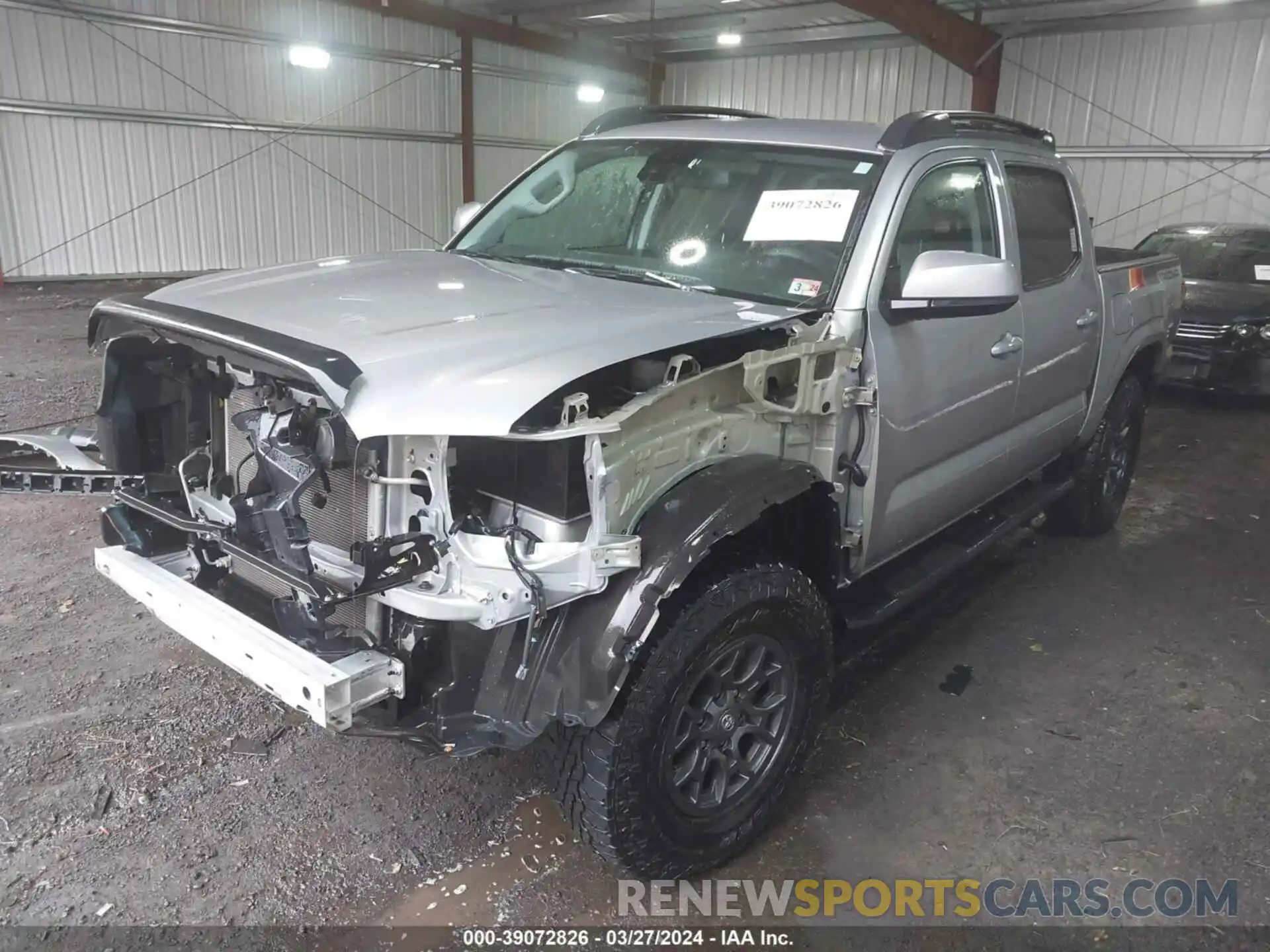 2 Photograph of a damaged car 3TMCZ5AN4MM439344 TOYOTA TACOMA 2021