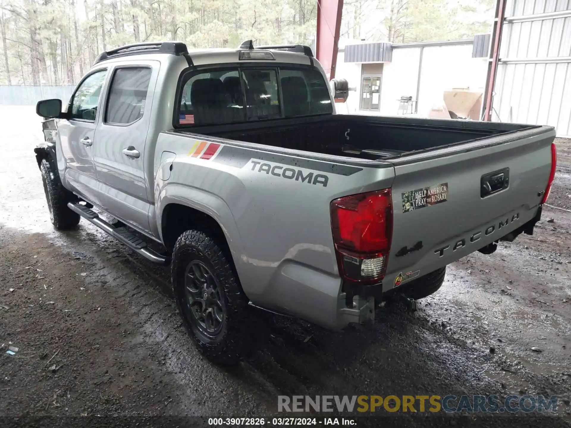 3 Photograph of a damaged car 3TMCZ5AN4MM439344 TOYOTA TACOMA 2021