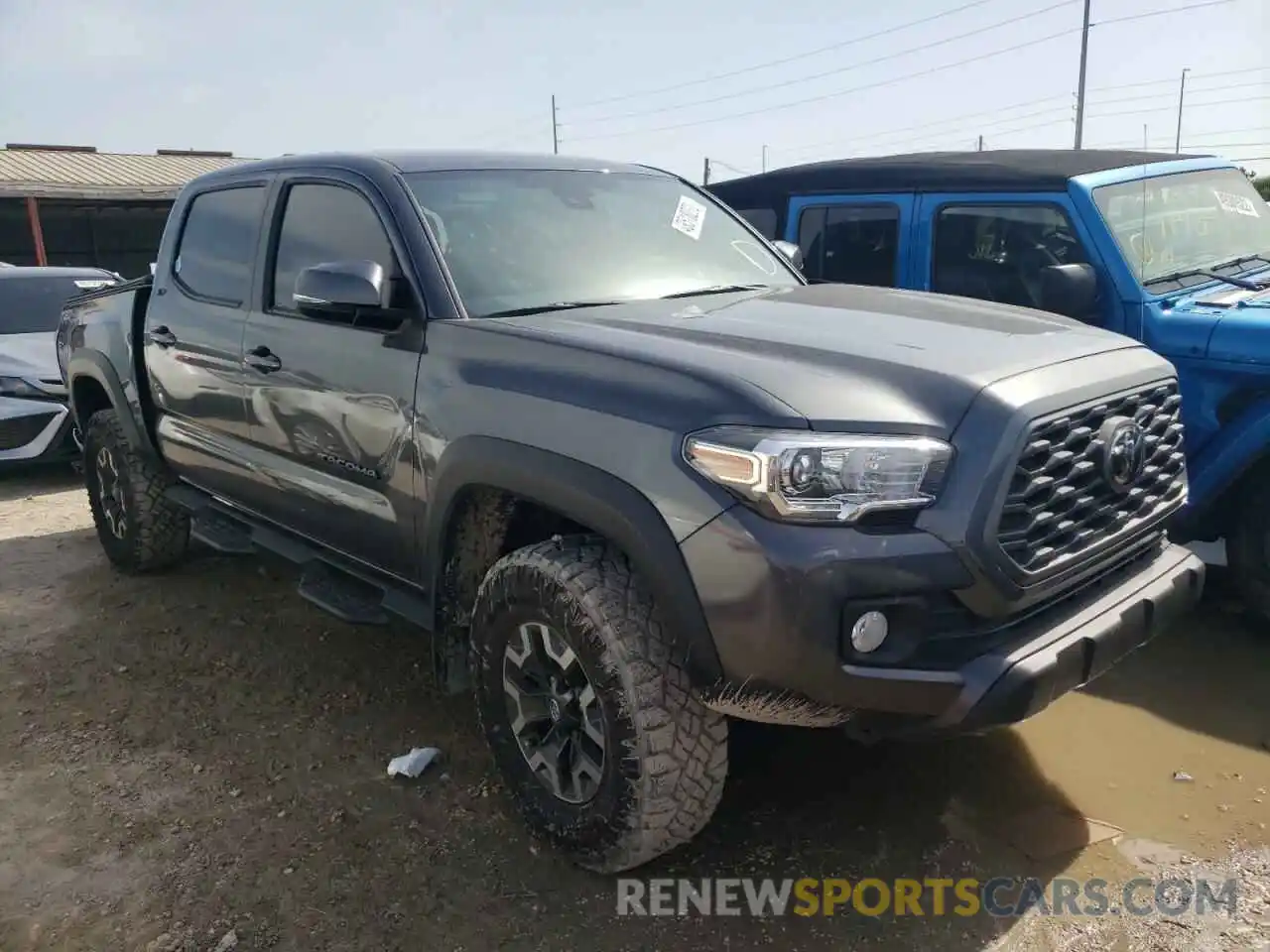 1 Photograph of a damaged car 3TMCZ5AN4MM444298 TOYOTA TACOMA 2021